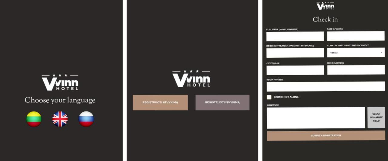 Vvinn Hotel Vilnius Extérieur photo